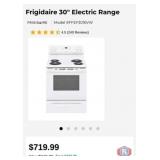 Lot of 2 New Frigidaire 30" Electric Range
