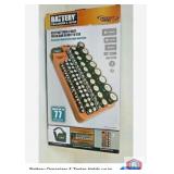 New 24 pcs; Battery Organizer & Tester Holds up