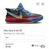 New 10 pairs; mix sizes Nike Kyrie GO SE