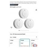 New 6 pcs; X-Sense 10-Year Battery Wireless