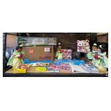 mix toys, and school supplies