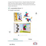 New 50 pcs; Coogam Travel Tangram Puzzle -