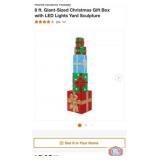 New 2 pcs; Home Accents Holiday 8 ft. Giant-Sized