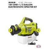 New 4 pcs; 18V ONE+ 1/2 GALLON ELECTROSTATIC