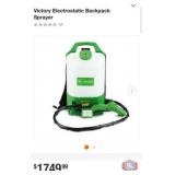New 1 pcs; Victory Electrostatic Backpack Sprayer