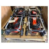 4 pcs; mix Husqvarna electric pressure washers 2