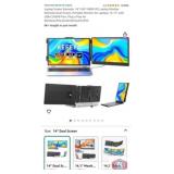 New 4 pcs; Laptop Screen Extender, 14" FHD 1080P