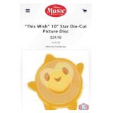 New 35 pcs; "This Wish" 10" Star Die-Cut Picture