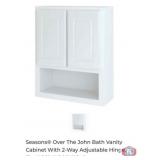 New 3 pcs; Seasonsï¿½ Over The John Bath Vanity
