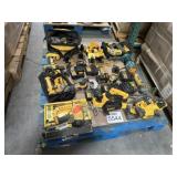 30 pcs; mix Dewalt tools (tools not working)