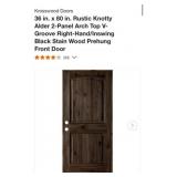 1 pcs; Krosswood Doors 36 in. x 80 in. Rustic