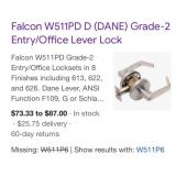 New 5 pcs; Falcon W511PD D (DANE) Grade-2