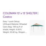 7 pcs; COLEMAN 13