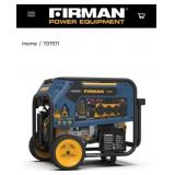 1 pcs; TRI FUEL 7500W PORTABLE GENERATOR E