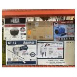 5 pcs; mix Weber, Lomanco vent, laundry tub, air