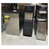3 pcs; mix visaani mini fridge, glacier bay and