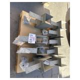 9 pcs; mix Simpson Strong-Tie CCQ Column Cap for