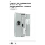GE PowerMark Gold 200 Amp 20-Space 40-Circuit