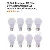 New 104 packs, 8 pcs per pack; 60-Watt E