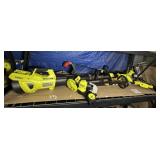 5 pcs; mix Ryobi tools (tools are as is)