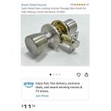 New 80 pcs; Satin Nickel Non-Locking Interior
