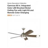 New 3 pcs; Home Decorators Collection Camrose 60
