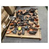 21 pcs; mix Ridgid tools (tools not working)
