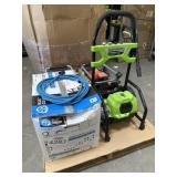 4 pcs; mix assorted pressure washers Husqvarna