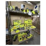 Approx 24 pcs; mix Ryobi tools (tools are as is)
