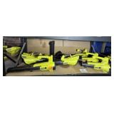 7 pcs; mix Ryobi tools (tools are as is) one