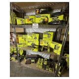 Approx 23 pcs; assorted Ryobi tools (tools are a