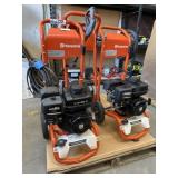 3 pcs; mix 3200 gas Husqvarna pressure washers