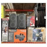 7 pcs; mix heaters, speakers