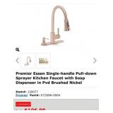 New 6 pcs; Premier Essen Single-handle Pull-down