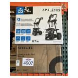 2 pcs; mix blue clean electric pressure washer,