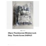 New 40 packs, 25 pcs per pack; 25pcs Thumbscrew