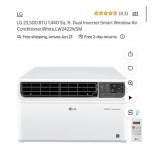 New 1 pcs; LG (4.3) 411 LG 23,500 BTU 1,440 Sq.