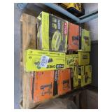 10 pcs; mix Ryobi and Ridgid tools