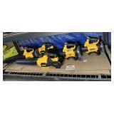 5 pcs; mix Dewalt leaf blowers