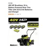 New 1 pcs; RYOBI 40V HP Brushless 18 in. Battery