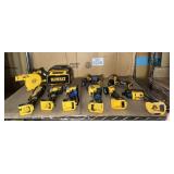 10 pcs; mix Dewalt tools (tools are as is)