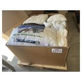 Mix approx 20 pcs; assorted pillows, blankets a