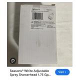 New 114 pcs; Seasonsï¿½ White Adjustable Spray