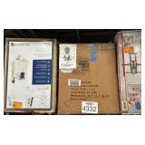 3 Pcs Assorted Items: Work Center, TV Mount, and