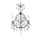 3 pcs World Imports 3-Light Hanging Crystal