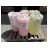 (3) 15 gallons laundry soft + (2) 15 gallons