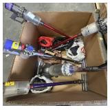 5 Pcs Assorted Dyson Vacuums and Accessories-