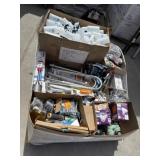 Assorted hardware contents on the pallet