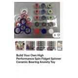 400 pcs Assorted Spinners