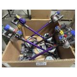 5 Pcs Dyson Vacuums And Accessories- Assorted